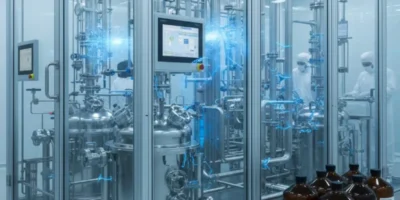 Inert-gas blanketed production lines